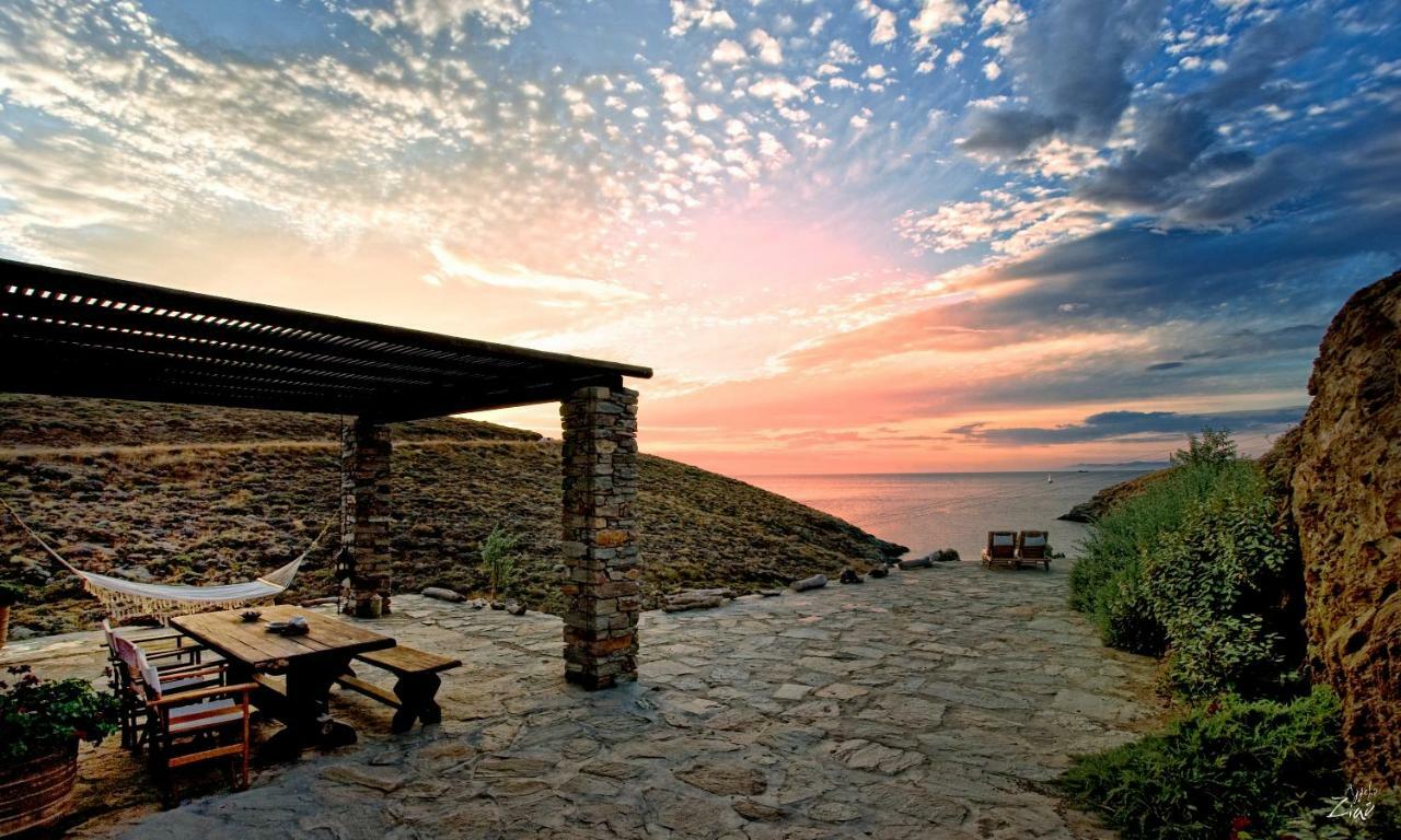 Amelia Beachfront Villa Korissia  외부 사진